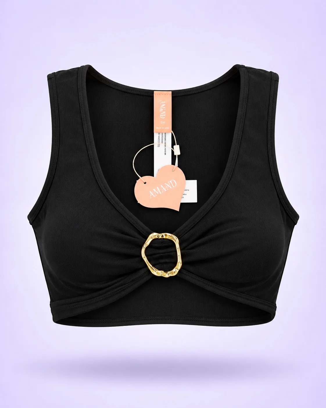 Blusa americana negra