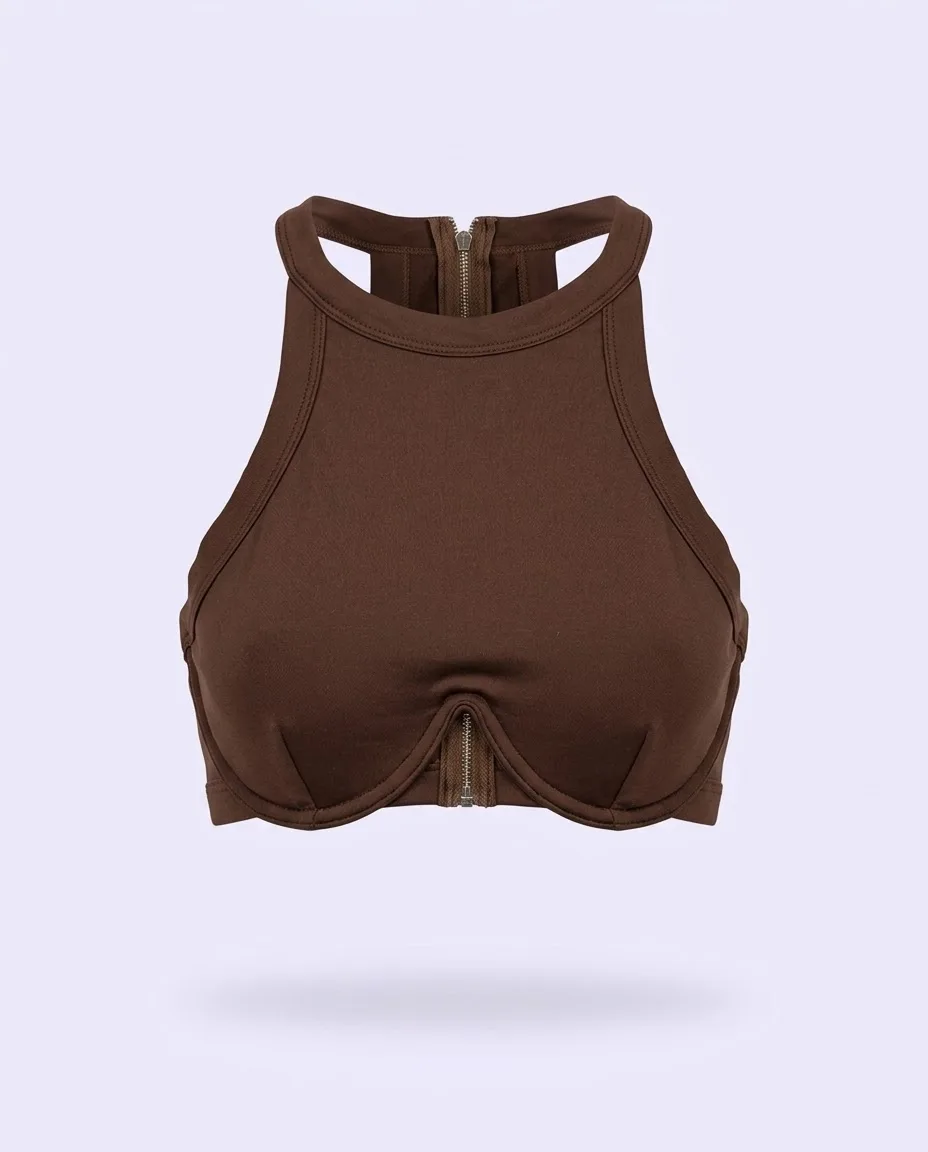 Blusa importada café