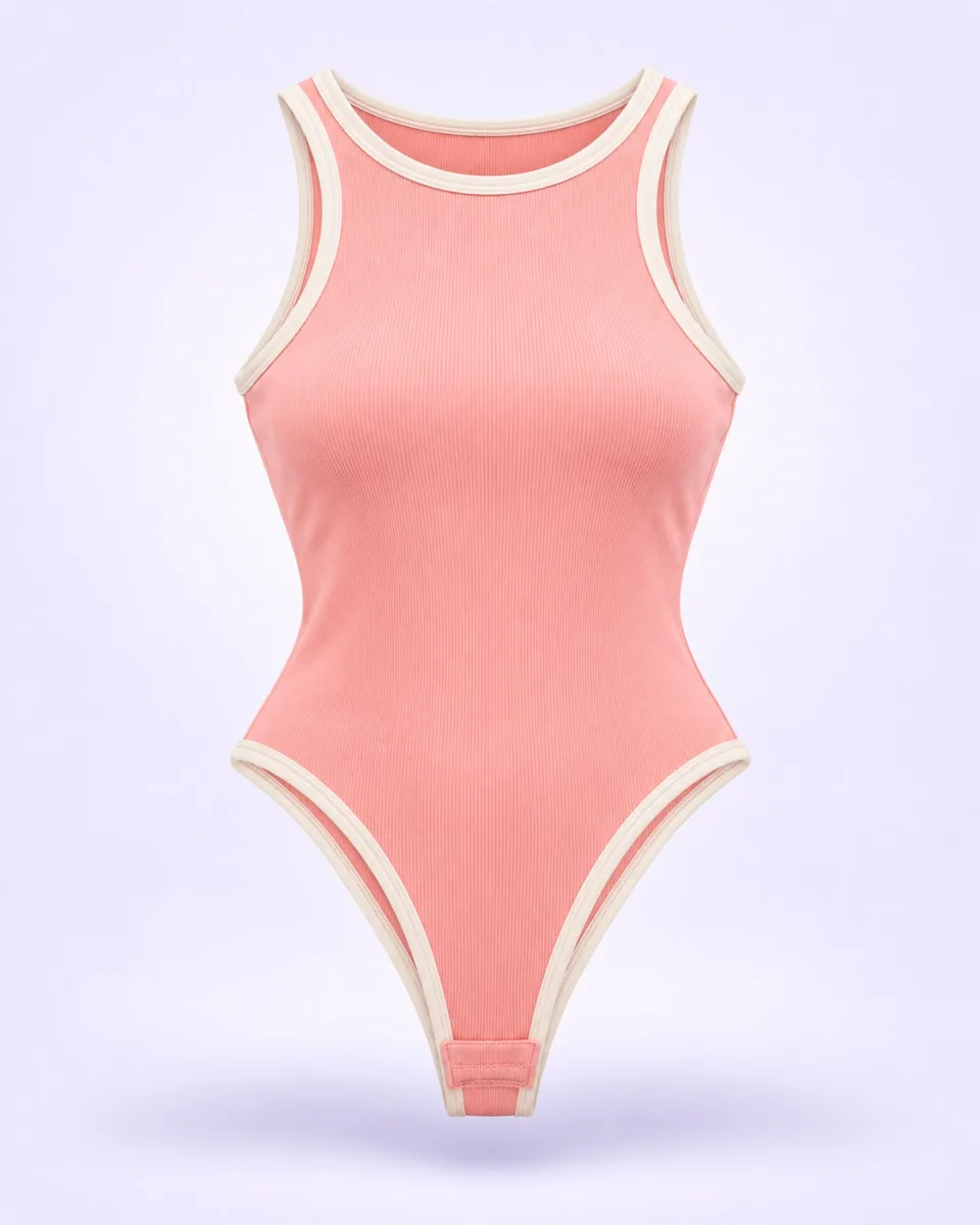 Body Americano rosado — vista alternativa