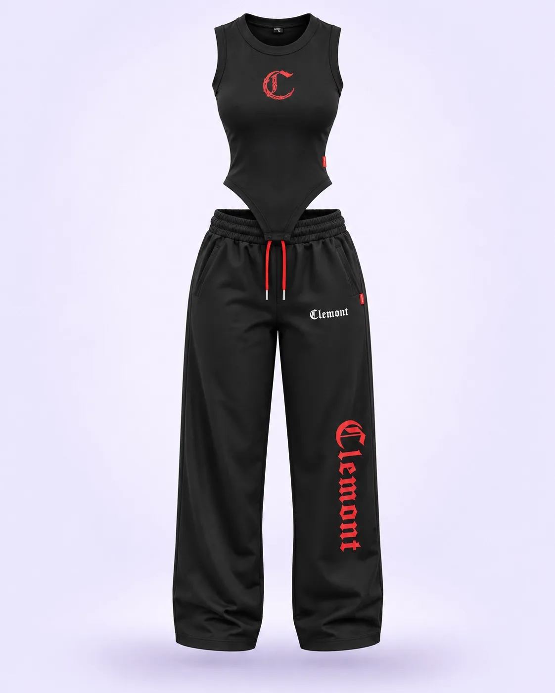Conjunto Clemont 1.1 Premium negro