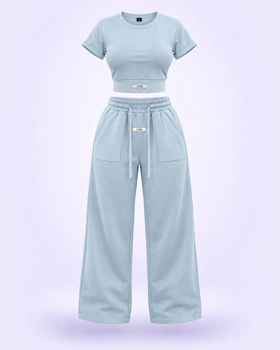 Conjunto americano azul