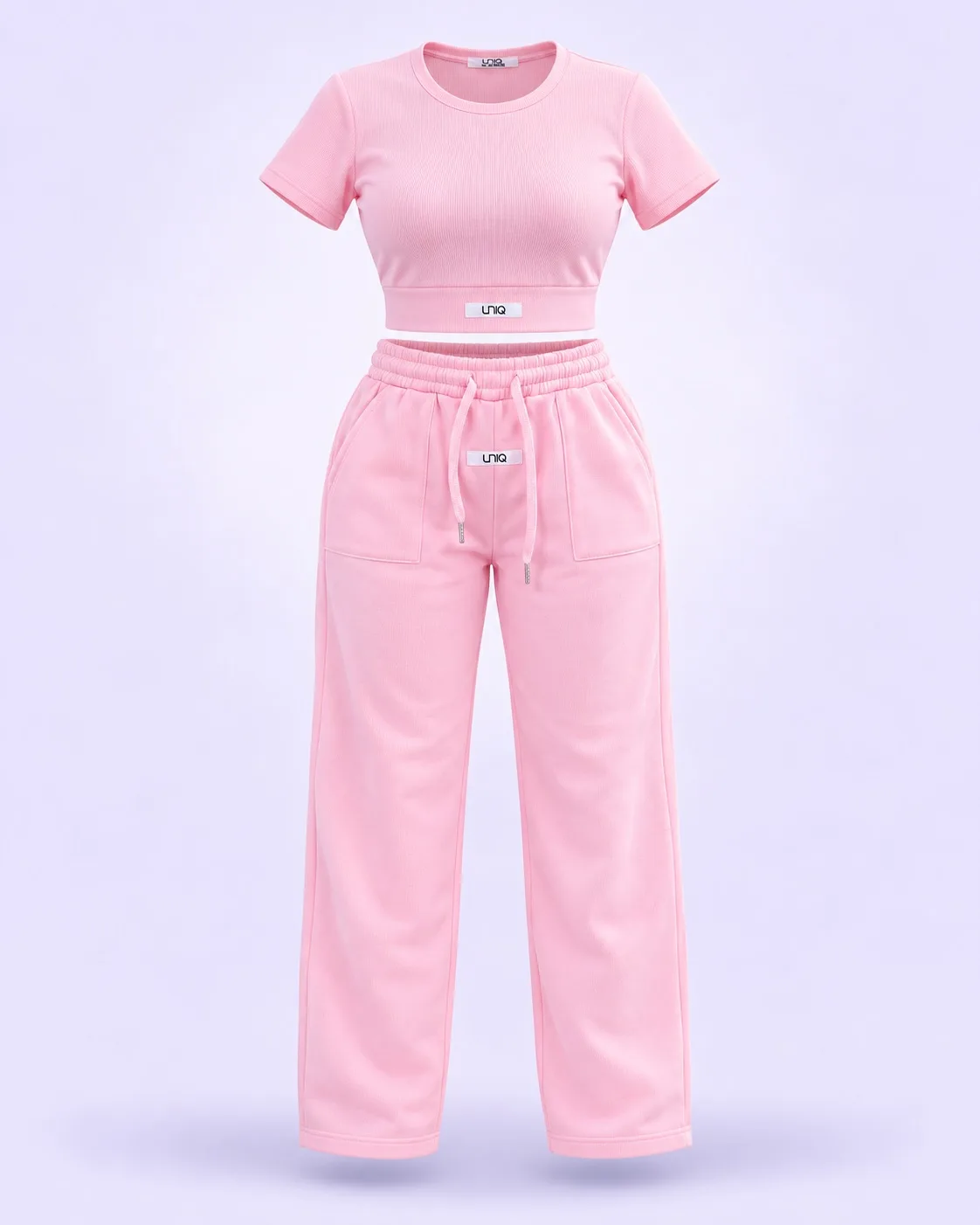 Conjunto americano rosado