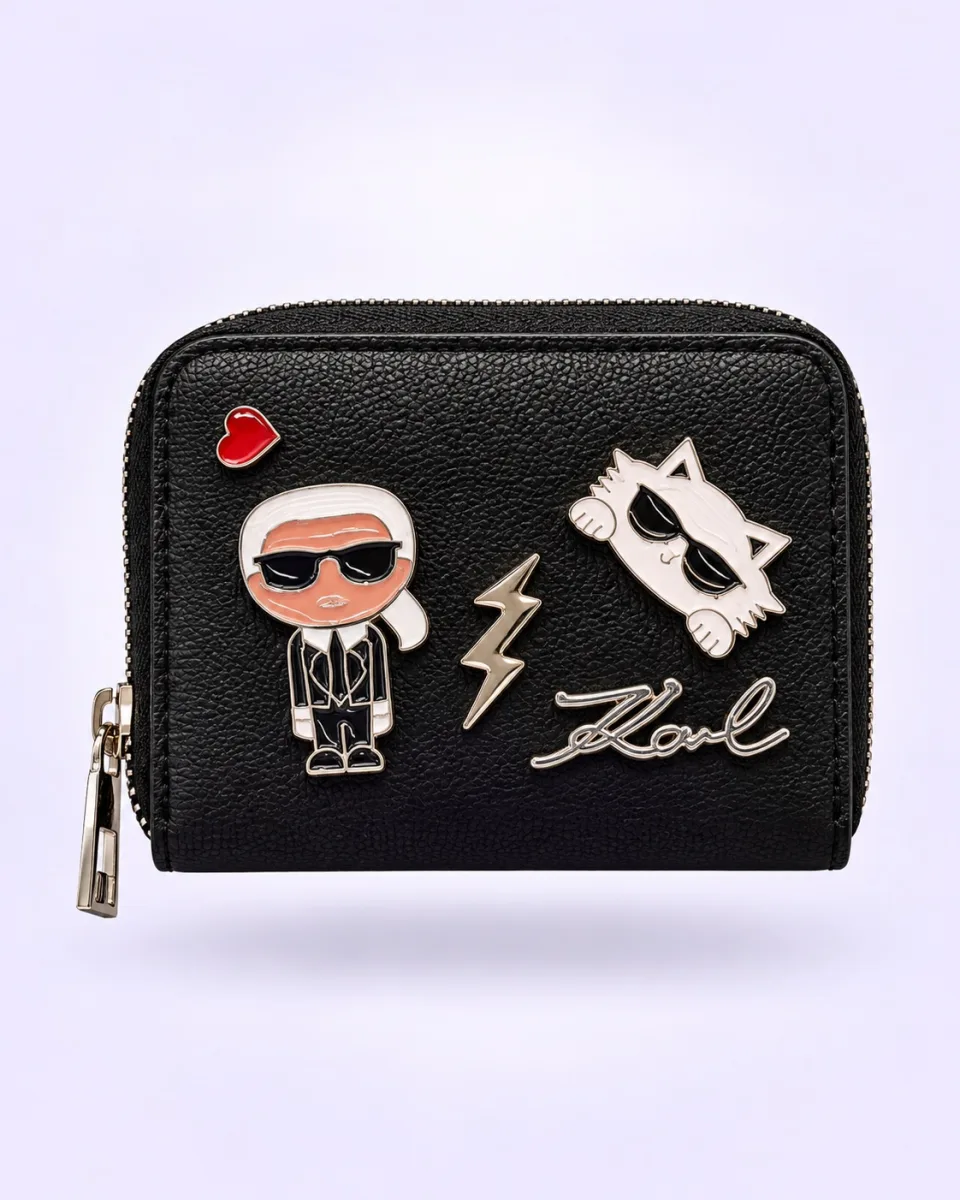Billetera Michael Kors 1.1 premium negra — vista alternativa