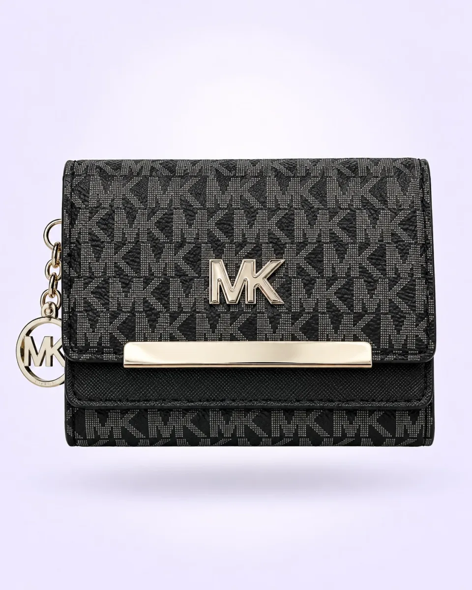 Billetera Michael Kors 1.1 premium negra — vista alternativa