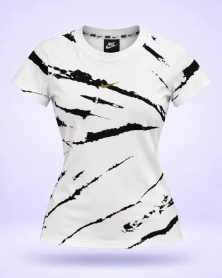 Camiseta Nike 1.1 Premium blanca con negro