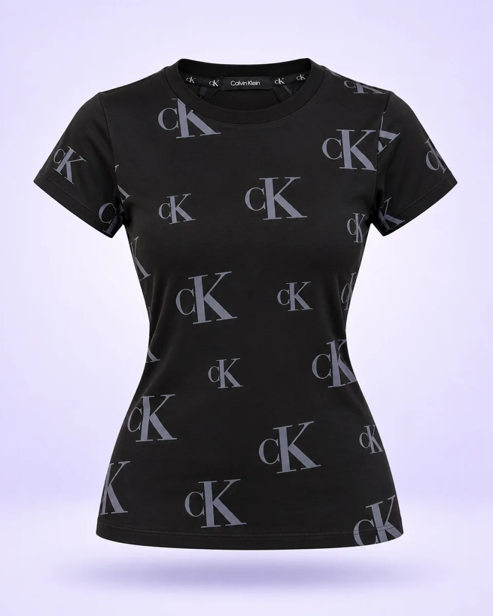 Camiseta Calvin Klein 1.1 Premium negra — vista alternativa