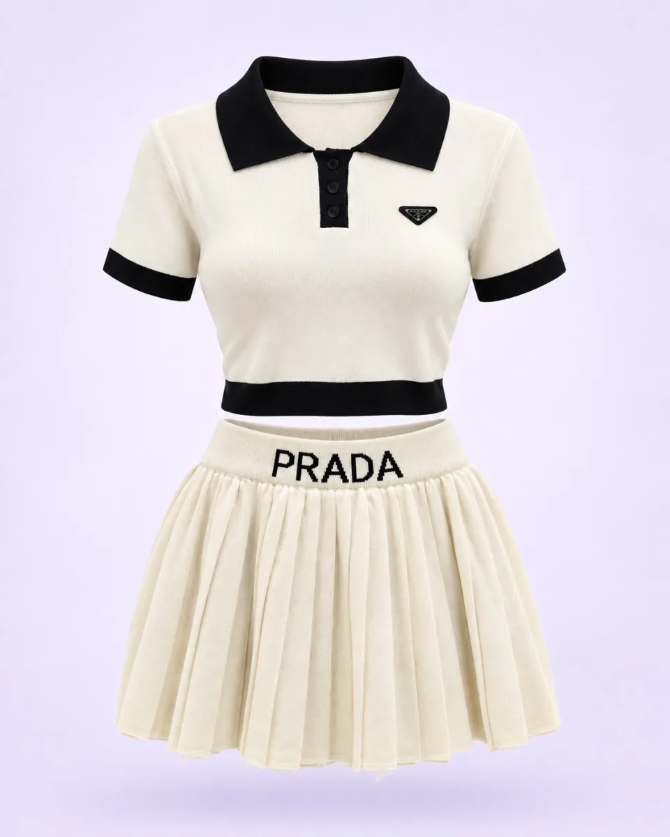 Set Prada importado blanco — vista alternativa