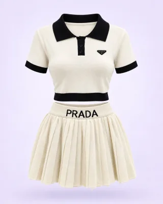Set Prada importado blanco