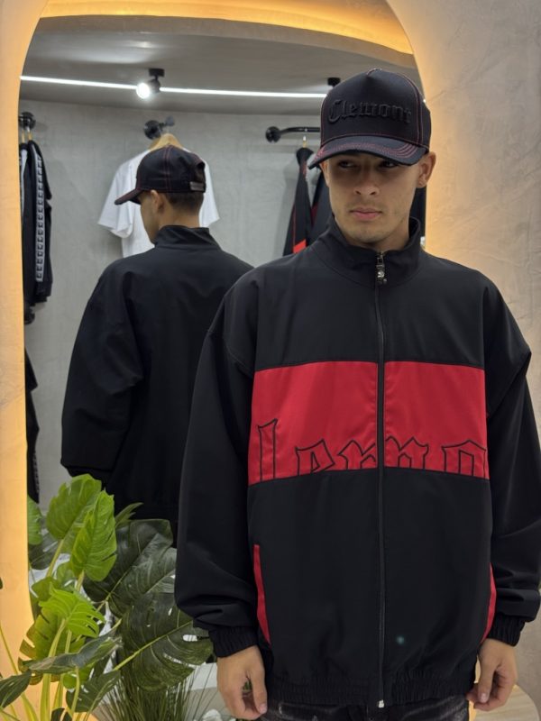 Buso Clemont negro y rojo
